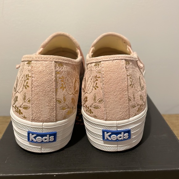 Keds RPC Blush with gold detail, Triple deck 8 NWT - Picture 2 of 6
